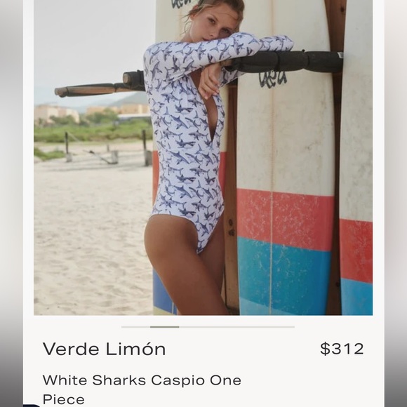 Verdelimon Caspio Swimwear One Piece long sleeve - Picture 2 of 6